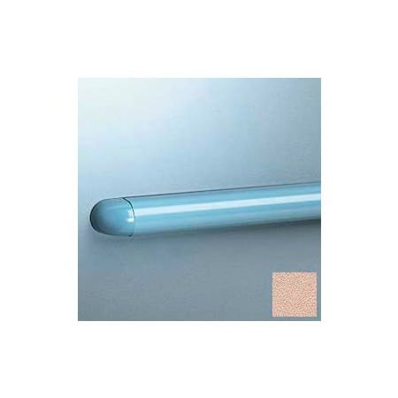 Pawling Accent Rail, Rounded W/Aluminum Retainer, 1-1/8"H x 12'L, Doeskin EB-25-12-268